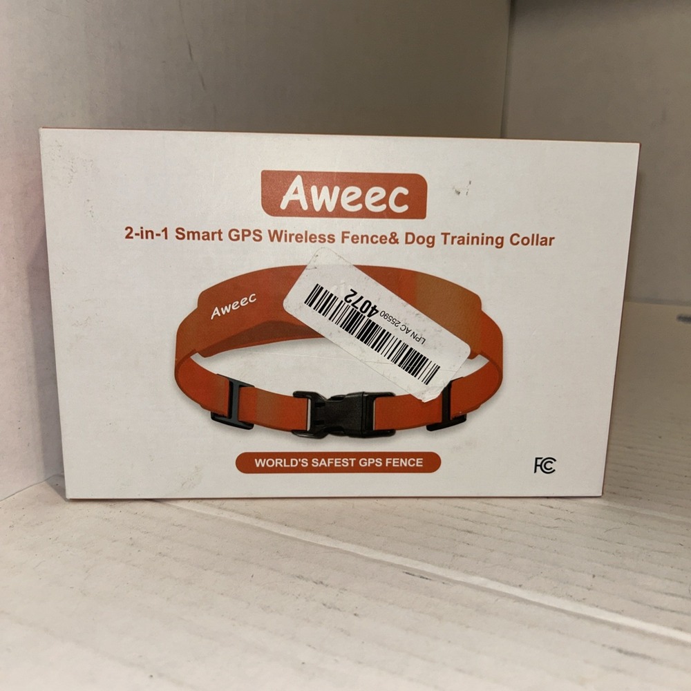 Aweec GPS Wireless Electric Dog Fence with Free App (Gray)